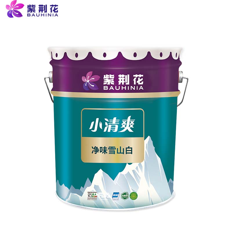 紫荊花漆漆小清爽凈味雪山白墻面漆 15L