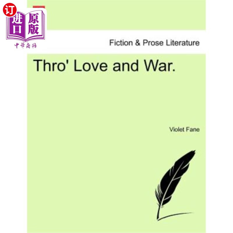 海外直订thro love and war. 通过爱和战争.
