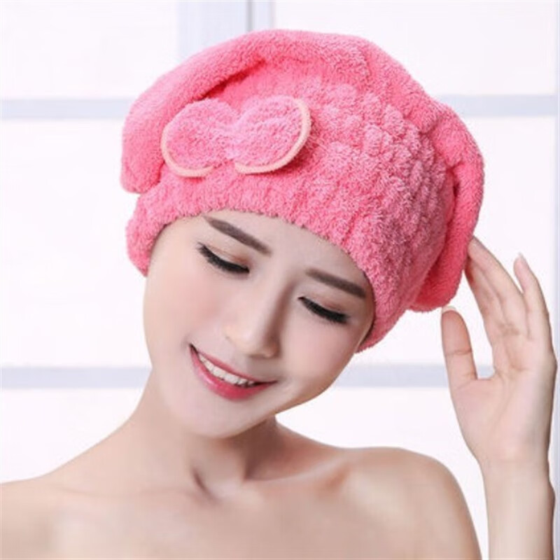 妙普乐洗头发后用的帽子包头巾大人浴帽浴巾速干洗头帽子头发秋冬款浴