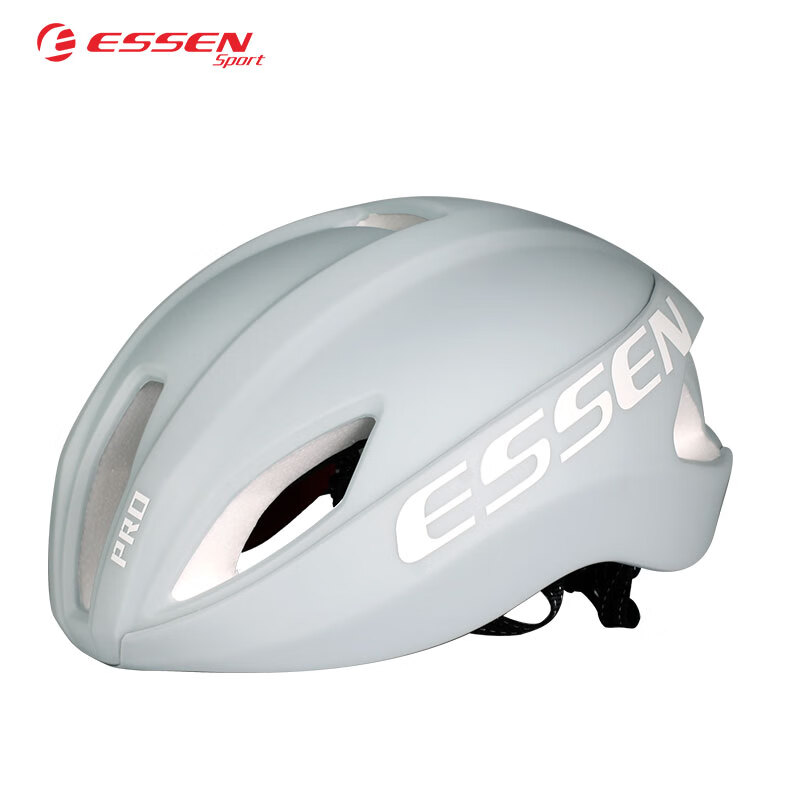 ESSEN SPORT领驰骑行头盔自行车公路头盔气动一体成型低风阻流线型骑行装备 亮蓝色 S/M(54-58)CM