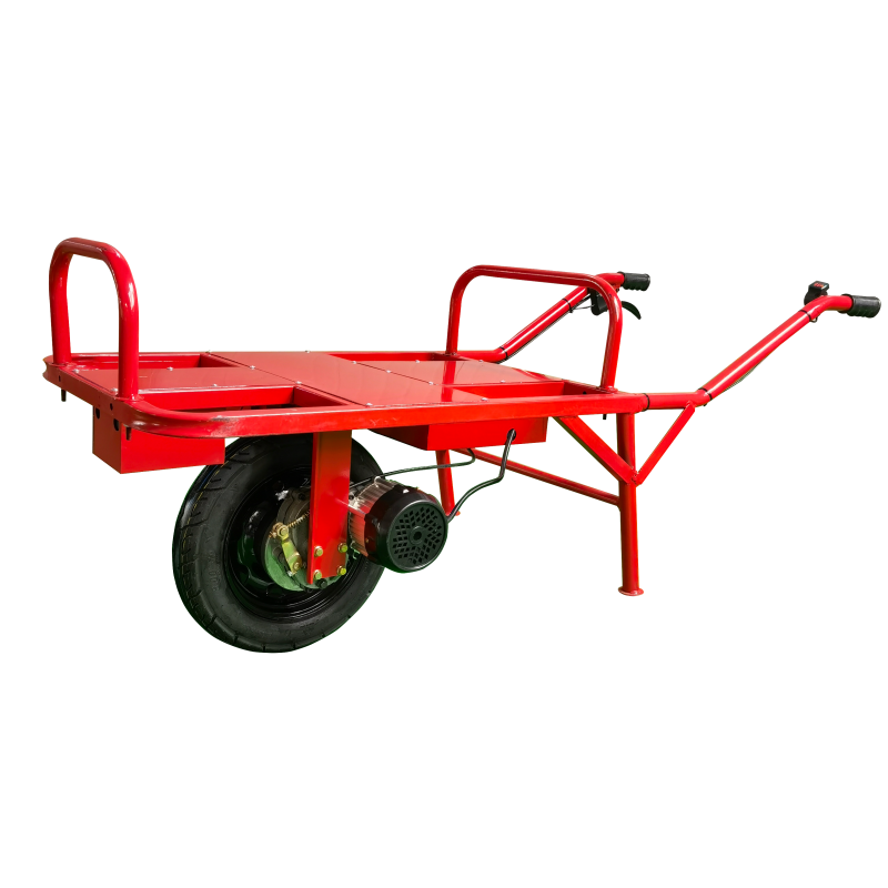 豹穆(baomu)电动独轮车农用鸡公车电动爬坡手推车山区果园家用搬运