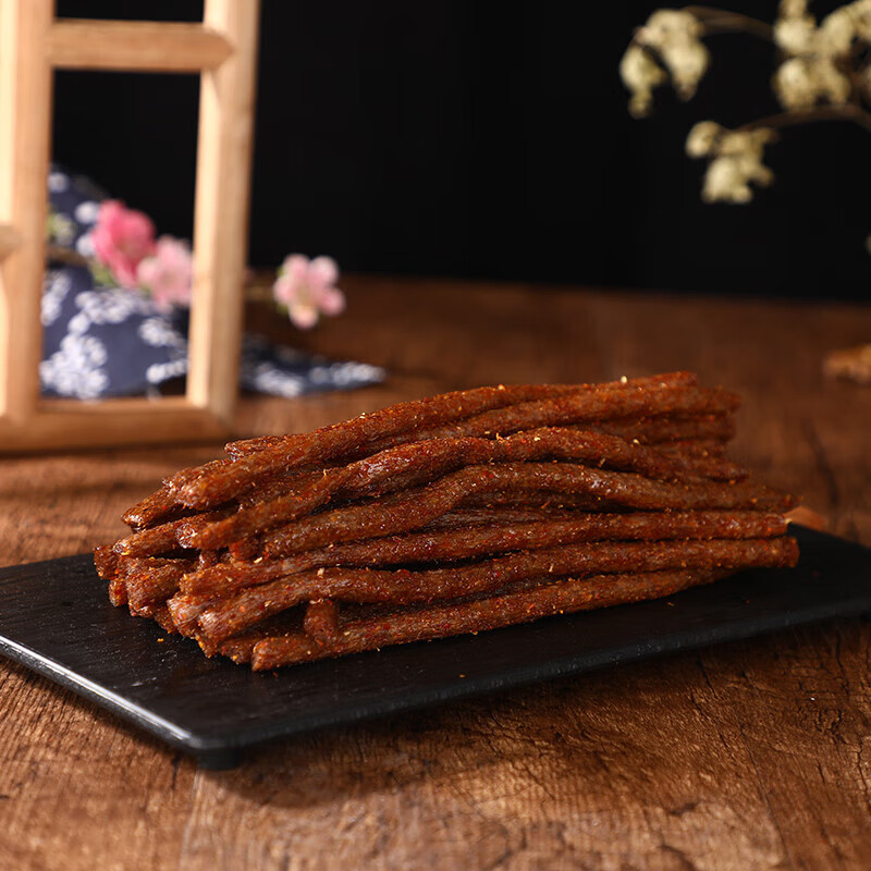 苏墨素火爆鸡筋辣条大包袋装儿时怀旧麻辣解馋网红小零食小吃 素火爆