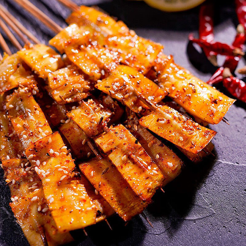 【顺丰速运】牛板筋串自助批发涮火锅户外半成品饭店冷冻商用麻辣食材