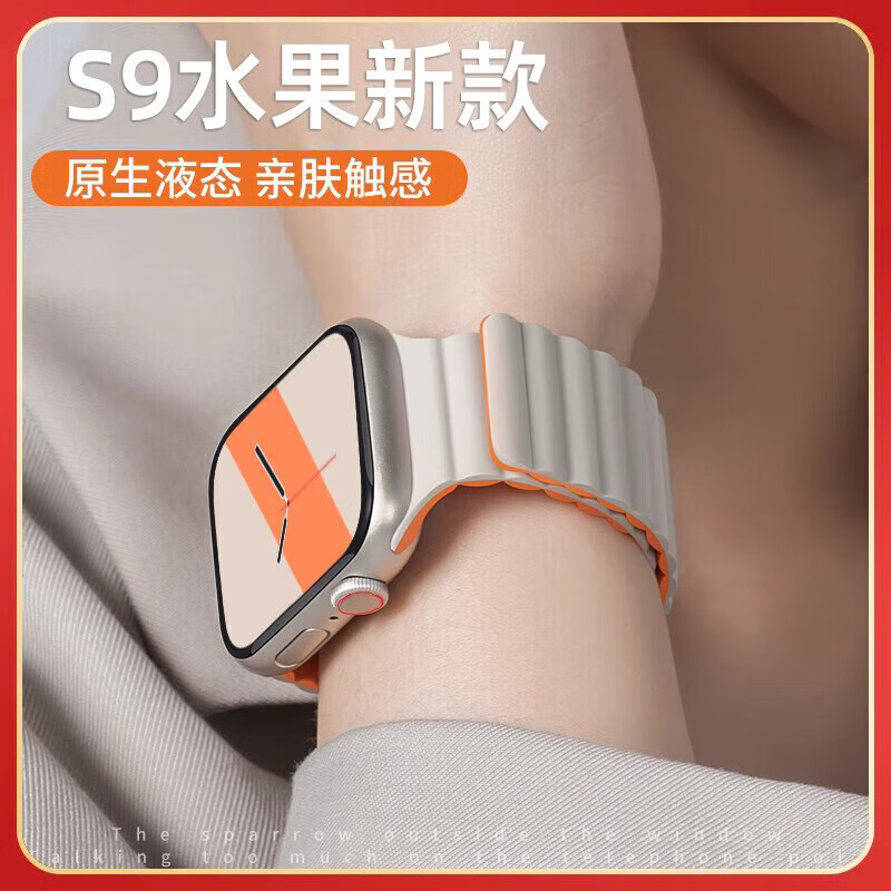 ABORNI【官方正品】顶配S9智能手表男女款长续航watchS8运动表蓝牙通话NFC【李宗翰代言】学生华强北运动手环女表生日礼物送闺蜜情人节礼物送女友老婆