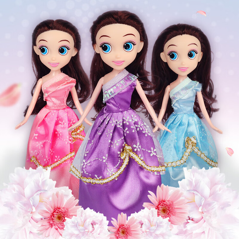 山头林村苏菲亚彤乐芭比洋娃娃套装玩具女孩公主礼盒儿童生日换装礼物