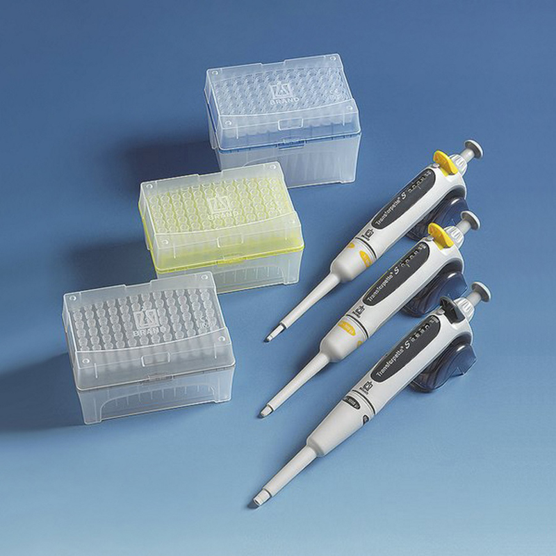 适配普兰德transferpettes型单道数字可调移液器移液枪吸嘴 0.1-1ul