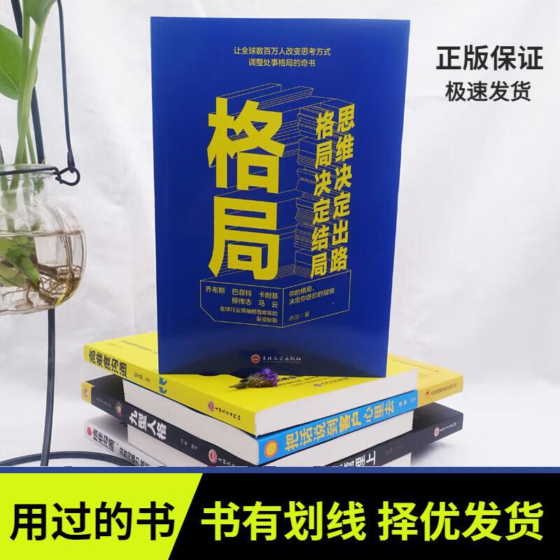 【有笔记 正版 图书使用过】格局:思维决定出路,格局决定结局文德