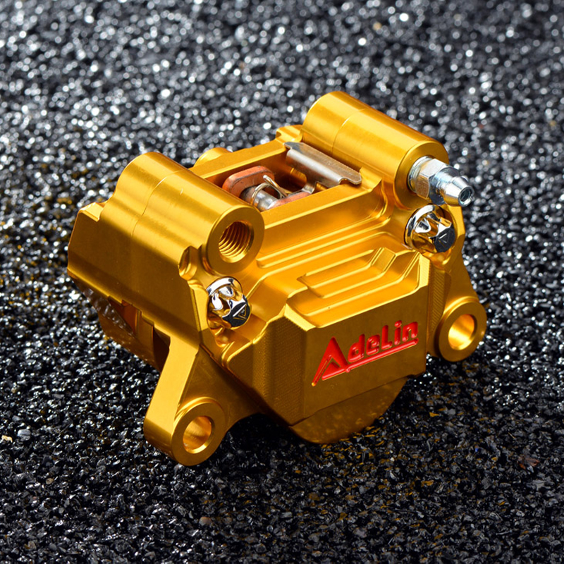 爱得利adl-28锻造螃蟹对二卡钳小n牛nqi u  后刹适用九号e2 金色