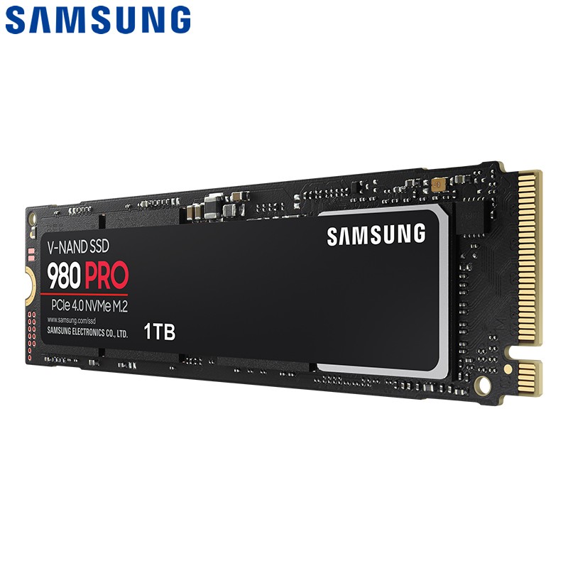 三星（SAMSUNG）1TB SSD固态硬盘 M.2接口(NVMe协议PCIe 4.0 x4) 980 PRO （MZ-V8P1T0BW）