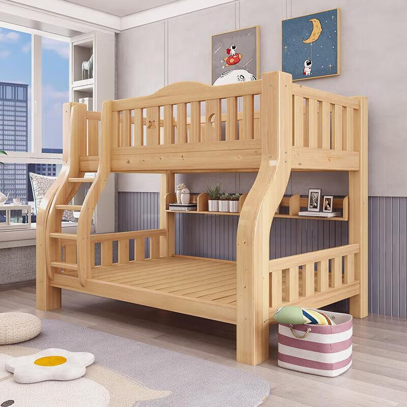 梯柜 直梯床 书架 安装 上铺宽100 下铺宽120