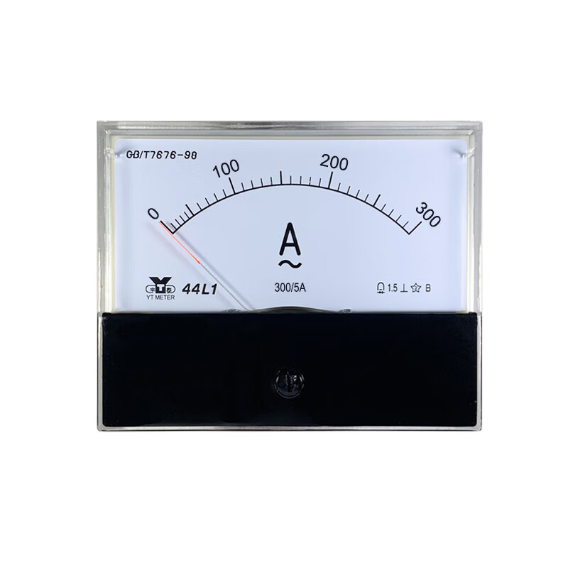 甜苗苗44l1交流电流表毫安表30a 50a 100ma 2005a指针ac安装仪表互感
