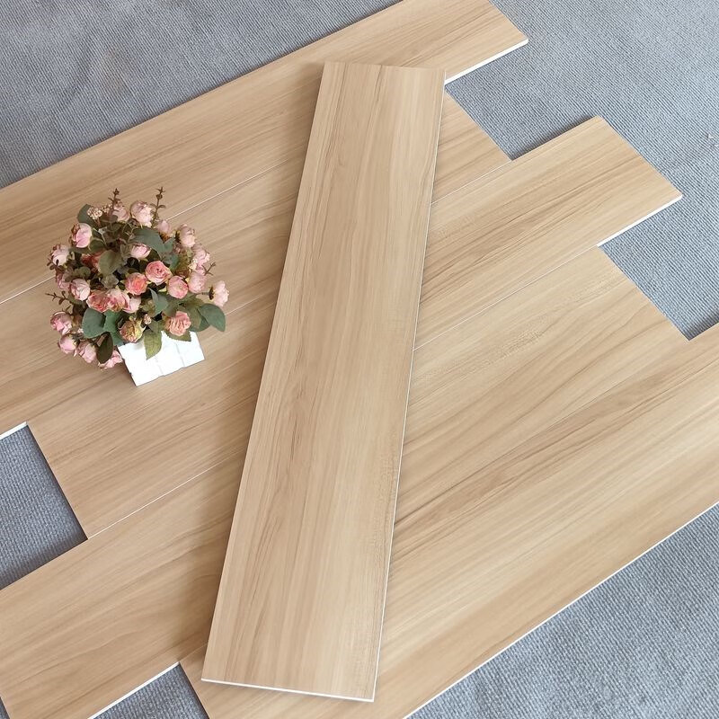 赐紫樱桃仿木纹砖200x1000卧室客厅仿实木地板 香槟色 120101