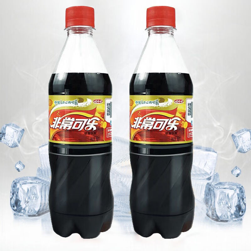 娃哈哈国货娃哈哈非常可乐500ml*5/12瓶碳酸汽水饮料80后童年怀旧零食