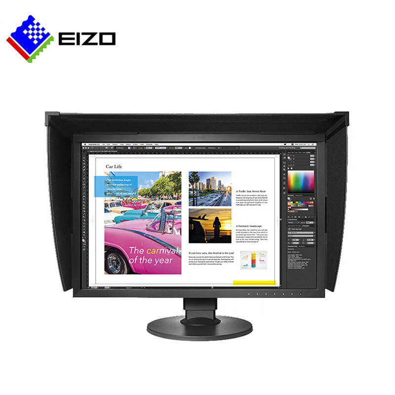 艺卓EIZO CG2420专业制图视频编辑液晶显示器工业监控显示屏24.1英寸黑色