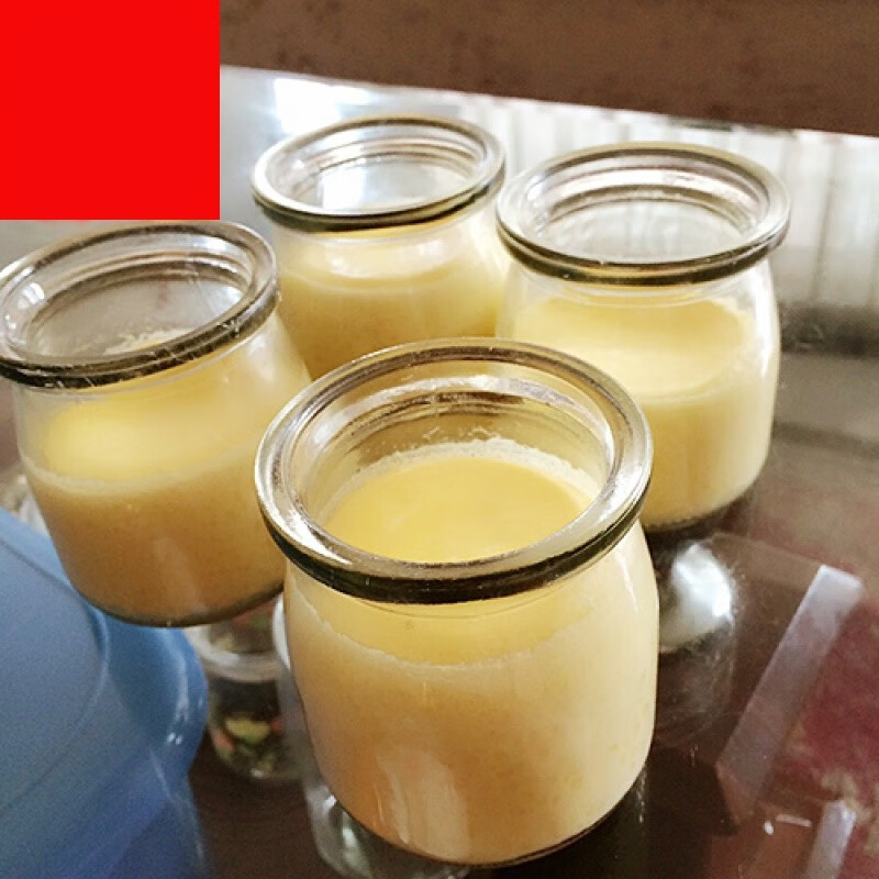 泉心泉意泉心泉意加厚大口径200毫升布丁瓶耐高温酸奶瓶果冻杯慕斯杯