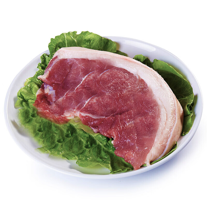 妮姬黑猪肉土猪肉前槽肉后腿肉韩式烤肉红烧肉过年送礼送人生鲜 去皮