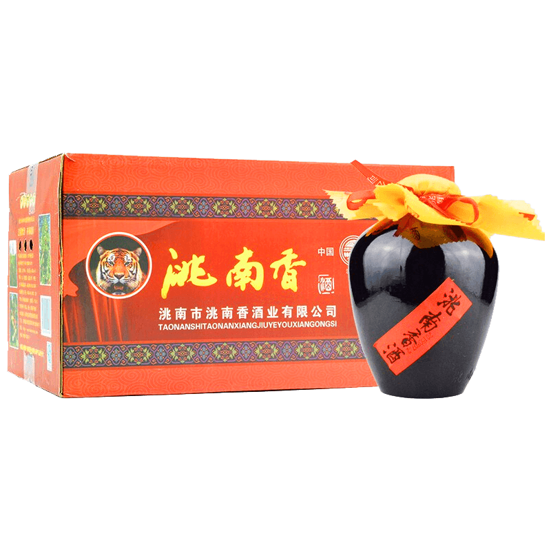 洮南香 东北吉林浓香型纯粮酒整箱 大枣枸杞酒洮南香酒 38度 450ml 6