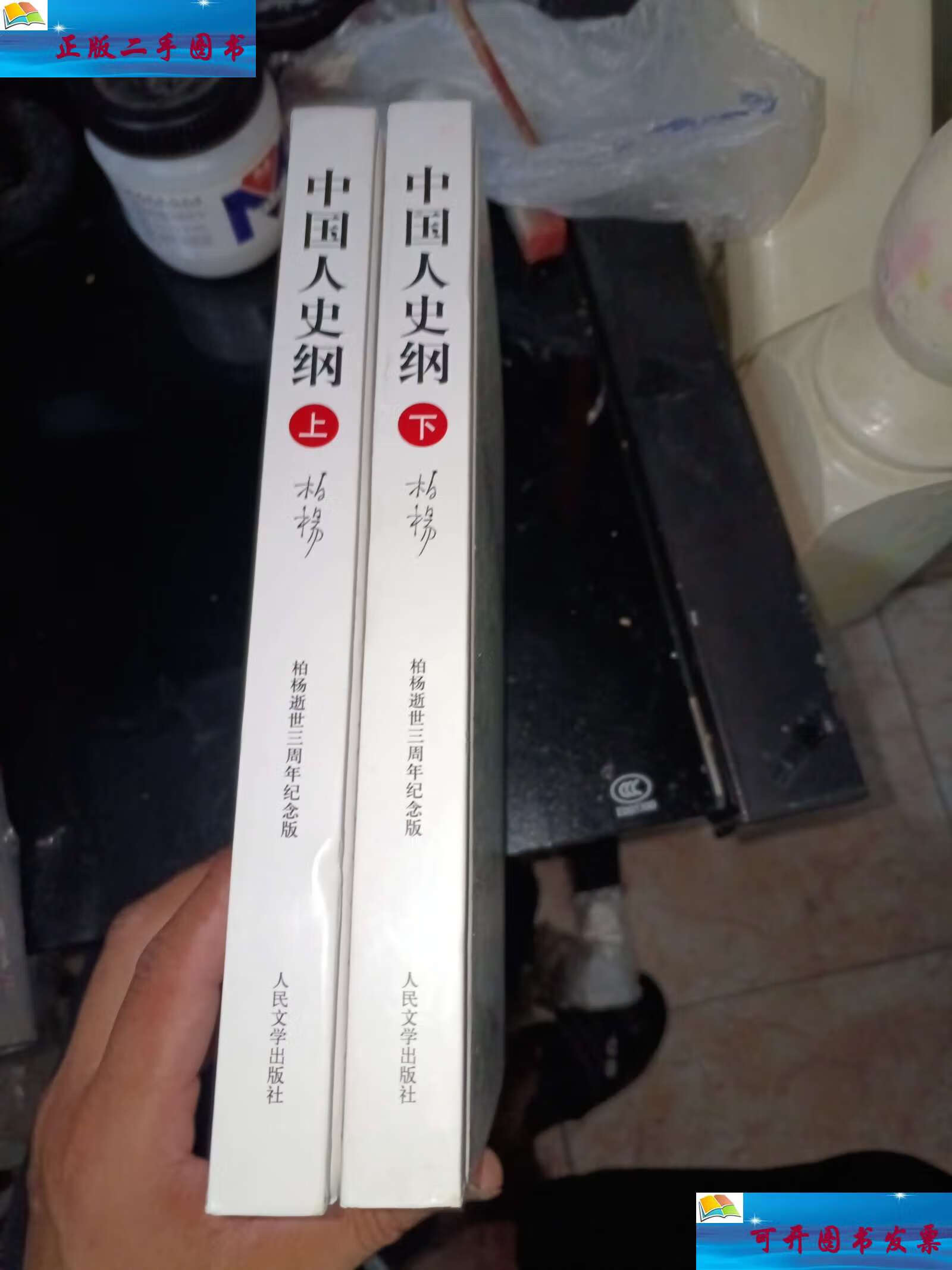 【二手9成新】中国人史纲(上下) /柏杨 人民文学