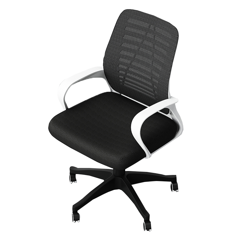 简友电脑椅家用人体工学椅子办公椅靠背学生学习写字书房座椅老板椅电竞游戏椅午休升降旋转 钢制脚