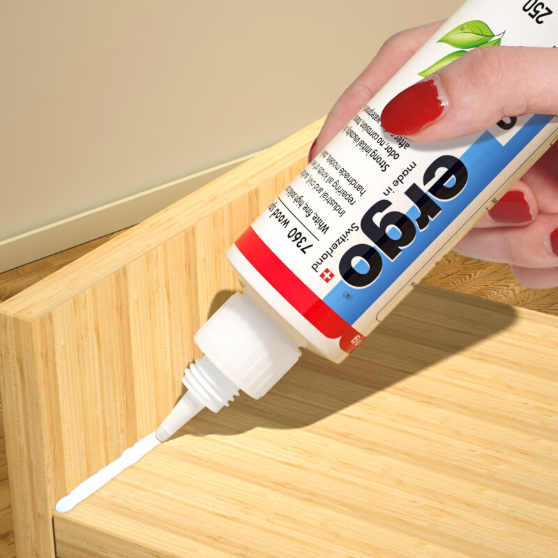 ergo 7360-250白乳胶木工胶强力胶粘木头的专用胶家具木地板接木胶水