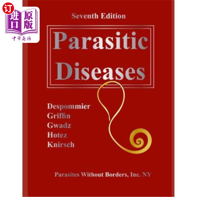 海外直订医药图书parasitic diseases 7th edition 寄生虫病第7版