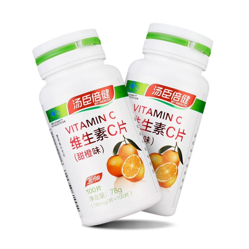 汤臣倍健 维生素c片(甜橙味) 780mg*100片 一盒装