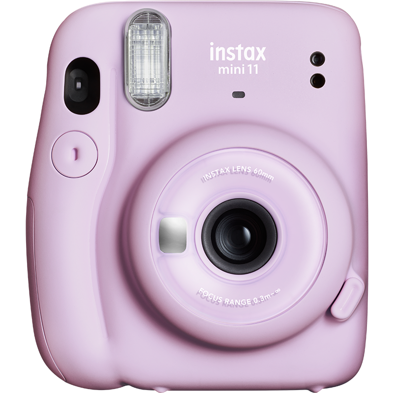 富士instax立拍立得 一次成像相机 mini11 丁香紫 相纸套装