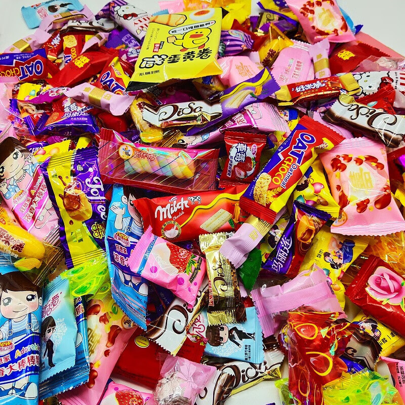 春锦秋鲤 散糖5斤订婚什锦装口味混合糖果杂糖结婚月宴请 混合装