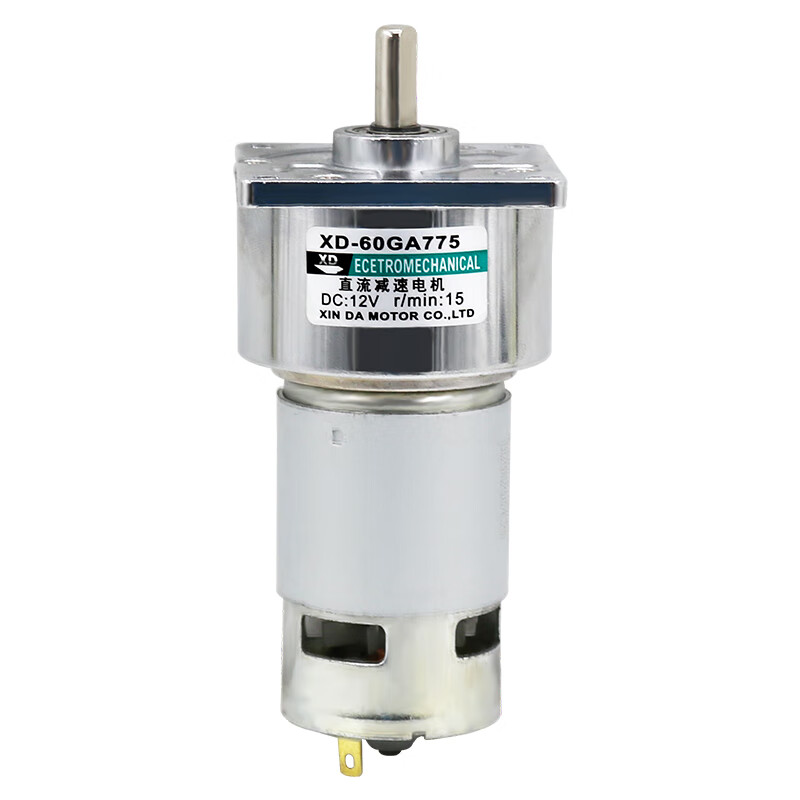 瑞力马(ruilima)12v24伏直流电机可调速低速大扭力微型小马达慢速775