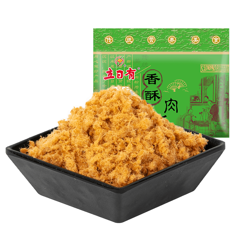 立日有 香酥肉酥 福建肉松 寿司烘焙休闲食品 福州特产 下饭菜零食 香酥肉酥300g