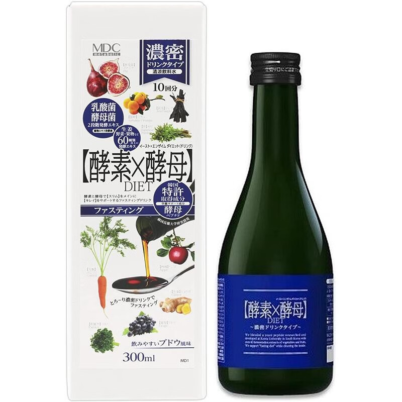 【jd物流 日本直邮】mdc酵素酵母 果蔬植物酵素 减肥塑身 吸油 大餐