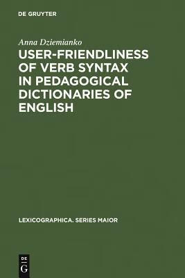 预订 user-friendliness of verb syntax in pedagogical