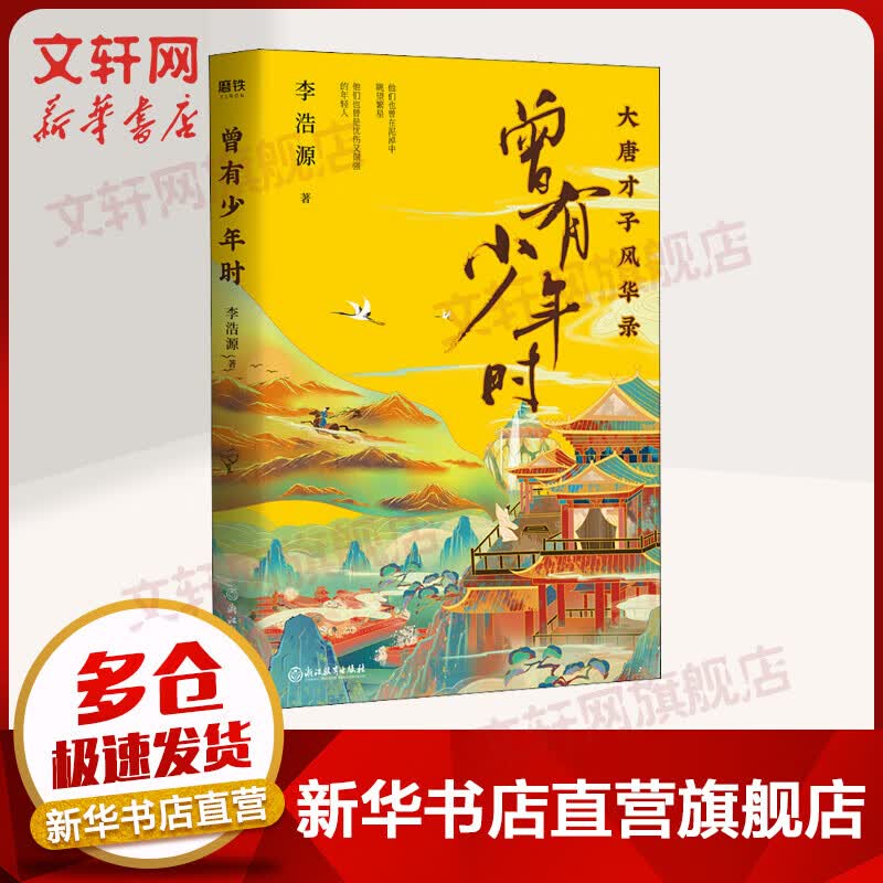 曾有少年时 大唐才子风华集 戴建业、蒙曼、吴钩、北溟鱼倾情推荐
