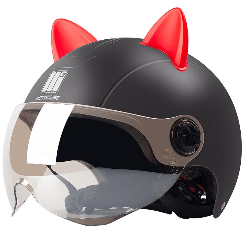 【m3】3c认证野马101s电动车头盔女四季通用电瓶车半盔男摩托车安全帽