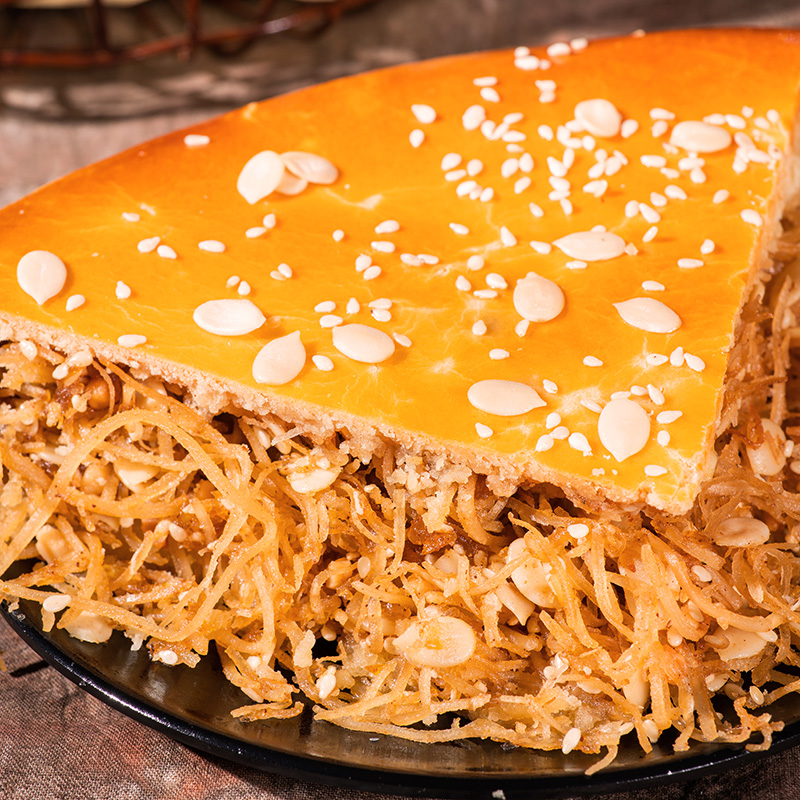 虎钢馋化州拖罗饼加橘宝伍仁椰丝大月饼广东麦禾田吴川特产中秋茂名