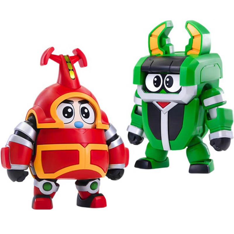 橘猫工业 铁甲小宝 拼装模型玩具 10cm 卡布达 金龟次郎