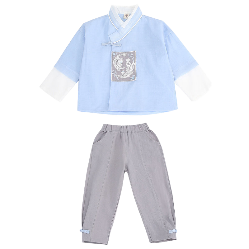 耀王品牌儿童汉服民族服装,价格稳定,质量上乘