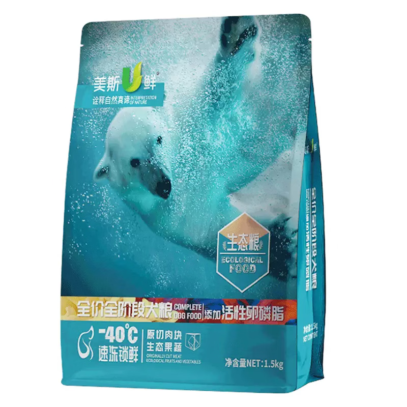 美斯u鲜狗粮鸡肉软骨素幼犬成犬博美比熊金毛泰迪冻干狗粮营养增肥 全