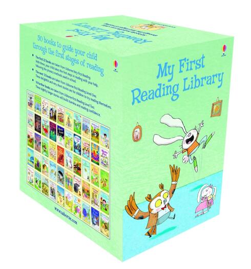 我的第一个图书馆套装 50册 英文原版 进口故事书 My First Reading Library 3-6岁