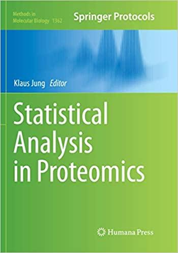 预订Statistical Analysis in Proteomics