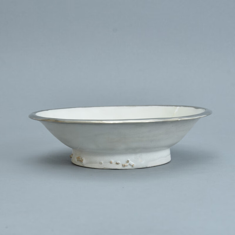 【包老带证书能典当14】 宣州官窑白瓷海棠花口洗