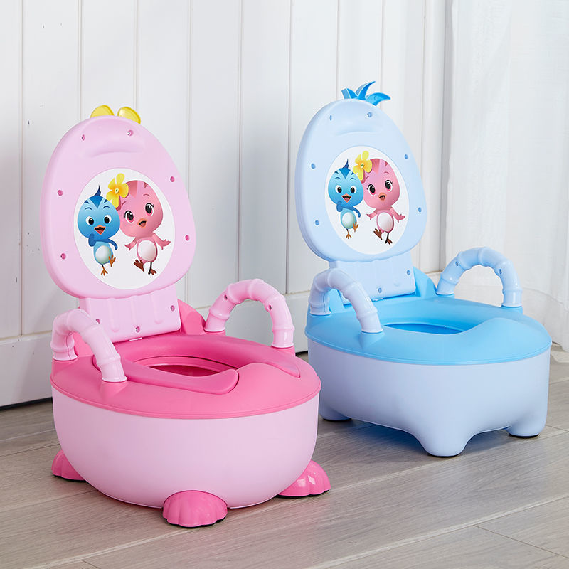 蕴朗 儿童坐便器卡通女宝宝小马桶大号小孩便盆男童座便婴儿尿桶抽屉