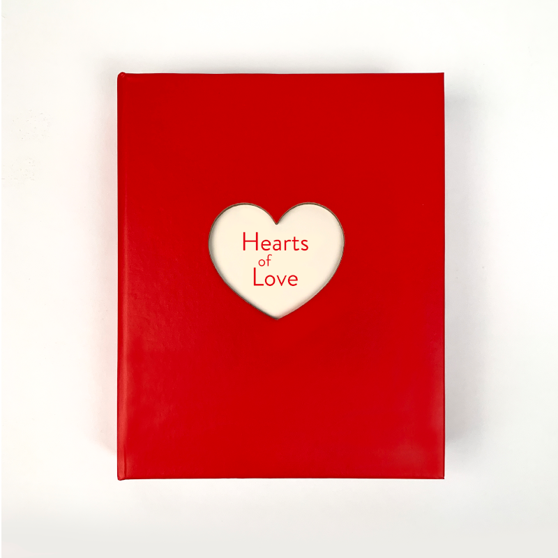 hearts of love 爱心 纸艺立体书 爱情表白创意礼品书籍 送礼好物 diy