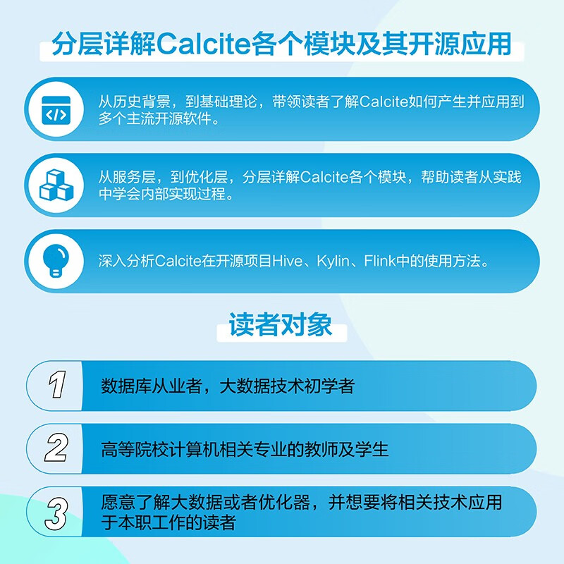 Calcite数据管理实战（异步图书出品）详情图