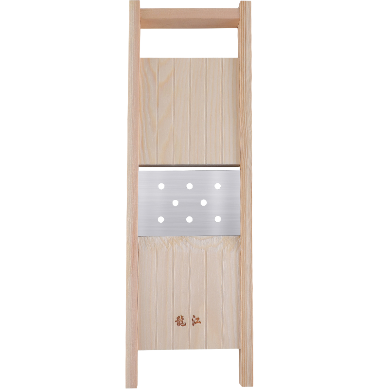 新厨仕（Necooks） 可调厚薄土豆切片器多功能切菜工具削土豆擦刨片厨房用品 升级加宽款 长35cm、配护手器