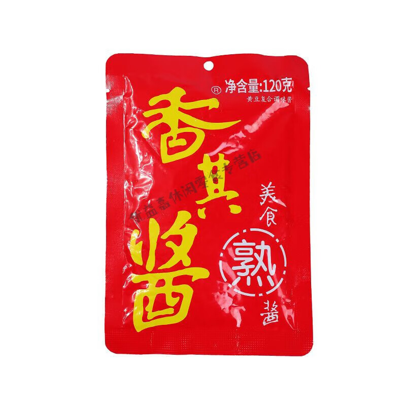 食芳溢香琪酱 东北特产大酱香其酱熟酱拌面酱下饭酱蘸酱 香其酱120g 10袋