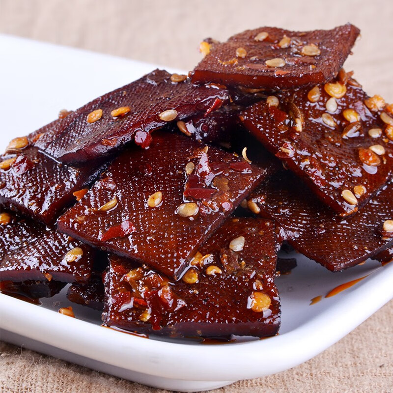 jphznb湖南特产酱干平江豆干传统工艺香辣豆腐干豆皮麻辣休闲零食小吃