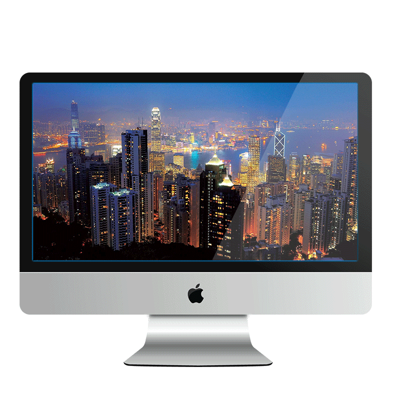 倍方 电脑防蓝光膜23.8英寸(16:9)显示器防蓝光保护屏 防炫光膜 电脑贴膜 抗蓝光膜 显示器屏幕膜