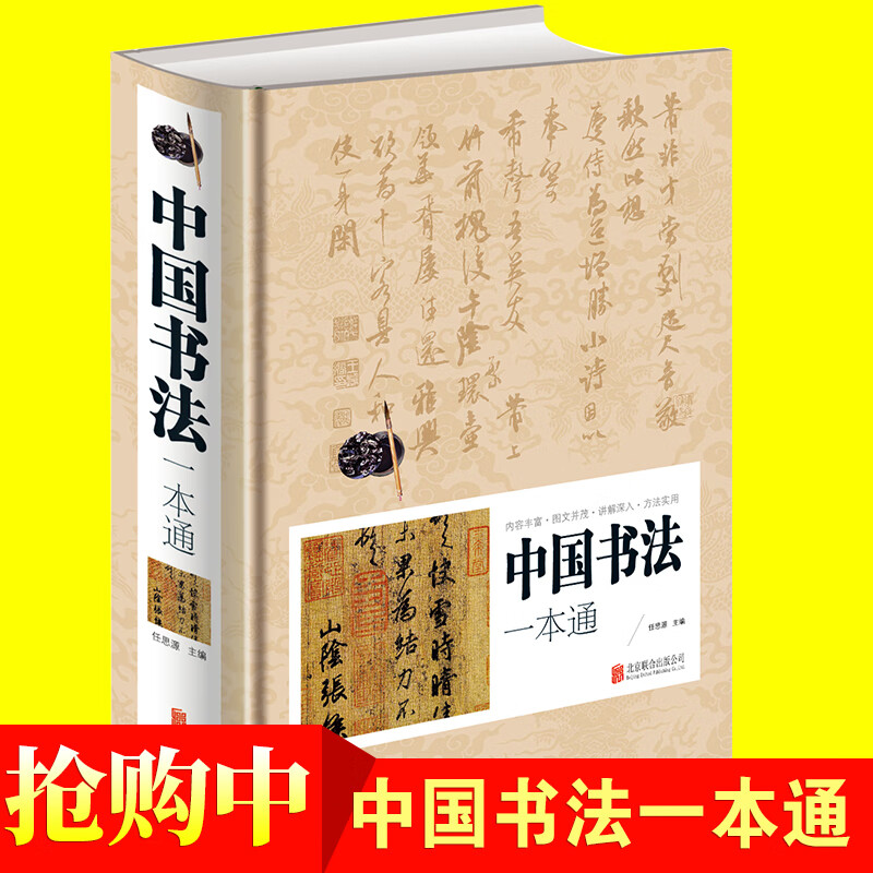 中国书法一本通 行书字帖毛笔书法速成教程从入门到精通掌握书写精髓