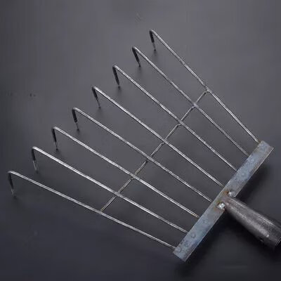 园林工具八齿耙农具园铁耙子耙子落叶耙园艺农具工具户外八齿耙新